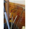 Image 2 : Poly Barrel With Hand Tools: Rake, Hoe, Snow 