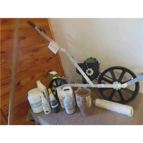 Garden Seeder With 6 Seed Disks, Weed Control Sprayer