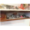 Image 13 : 2 Shelving Units 36"x 72"x 9" Deep With Meat Saw, Propane