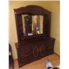 Image 1 : 2 Piece Dresser With Mirror - 80" H x 64" W x 16 1/2" Deep,