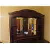 Image 2 : 2 Piece Dresser With Mirror - 80" H x 64" W x 16 1/2" Deep,
