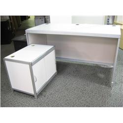 L Shaped Mail Counter