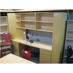 Maple Multi Compartment Wall Unit