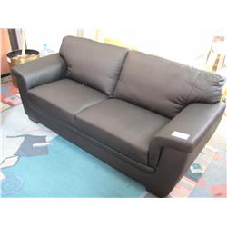 Black Leather Sofa And Loveseat
