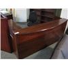 Image 1 : Mahogany Bow Front Reception Station