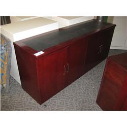 Mahogany Inlaid Credenza