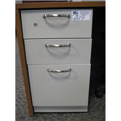 Knoll 3 Drawer File Pedestal