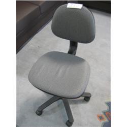 Grey Gas Lift Steno Chair