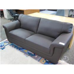 Brown Leather Sofa And Loveseat
