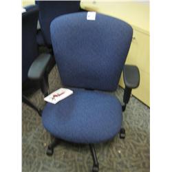 Blue Highback Ergonomic Task Chair