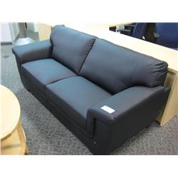 Black Leather Sofa And Loveseat