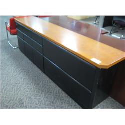 Cherry Top Multi Drawer File Station