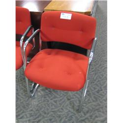 Steelcase Red Client Chair