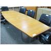 Image 1 : Oak 12' Boardroom Table