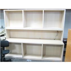 8' Credenza With Hutch