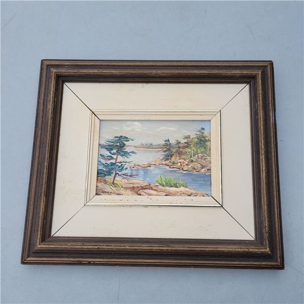 Original Oil Painting Georgian Bay by Jean McKeown