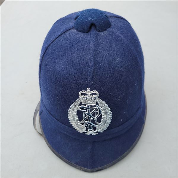 Obsolete New Zealand Bobby Police Helmet with Embellishment - Authentic