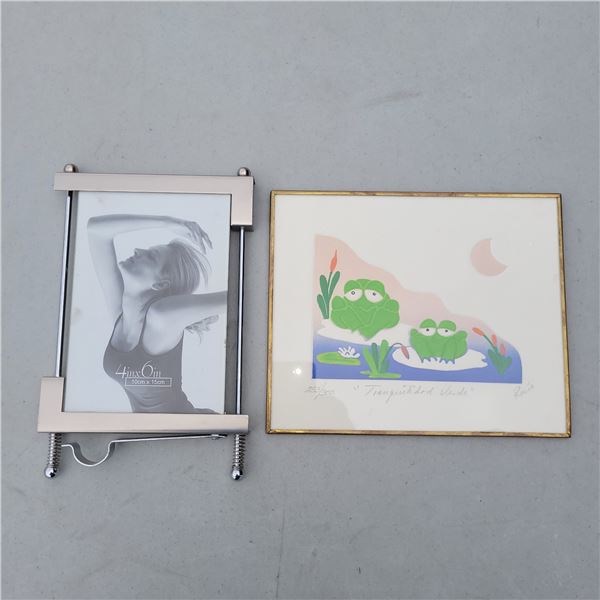 Signed and Numbered Print Signed Rocio + Photo Frame