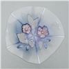 Image 1 : Large Colourful Glass Shallow Dish