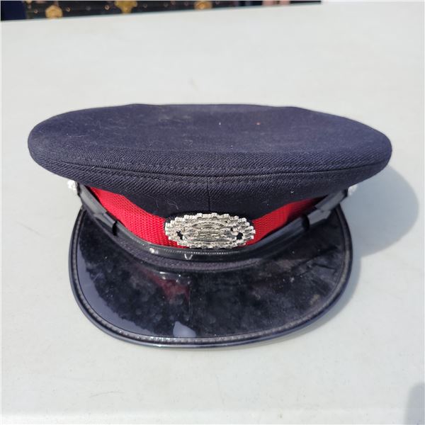 Obsolete Calgary Police Hat with Cap Badge & Buttons
