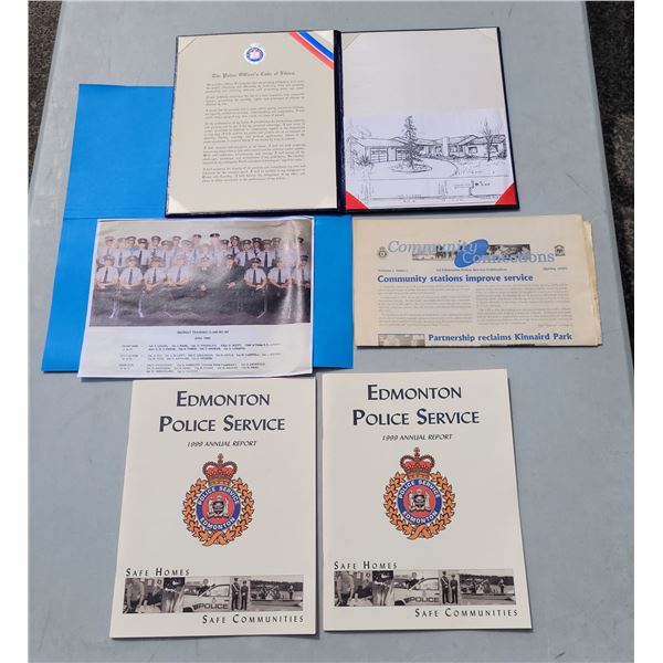 Lot of Police Booklets, Etc