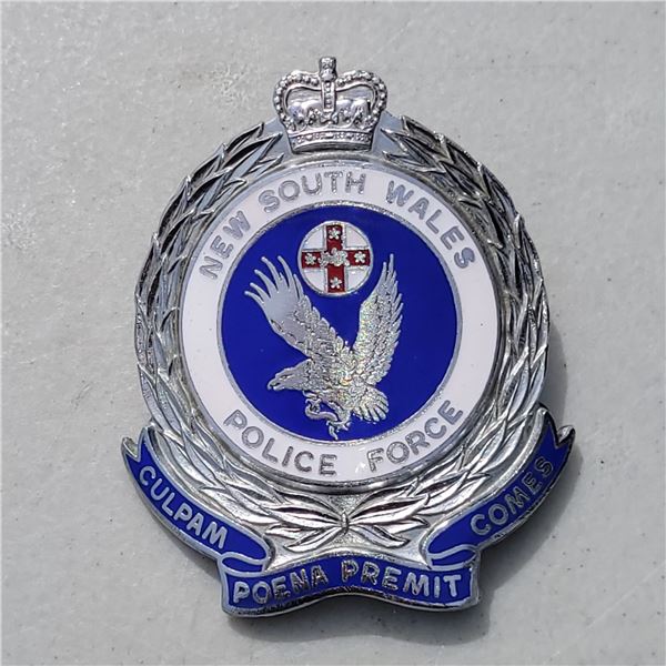 Vintage New South Wales Police Force Badge
