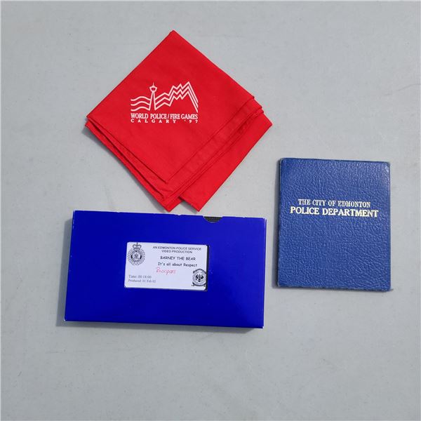 Lot of Misc Police Collectibles
