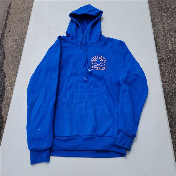 Edmonton Oilers Born & Raised Flannel Fox Hoodie