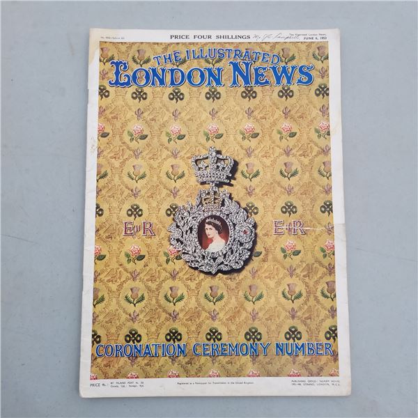 1953 The Illlustrated London News Coronation Ceremony Number