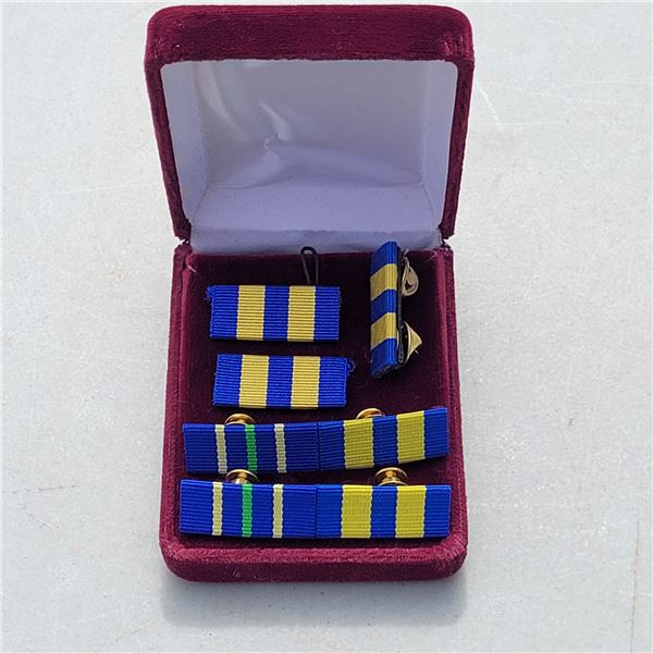 Lot of 5 Honourary Service Ribbon Bars