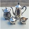 Image 1 : 4 Piece Tea Service Set + Lidded Biscuit Urn