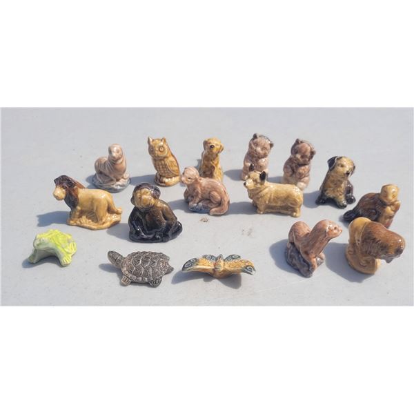 Lot of Wade Red Rose Figurines