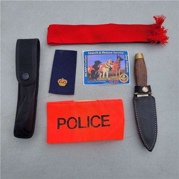 Lot of Various Police Items