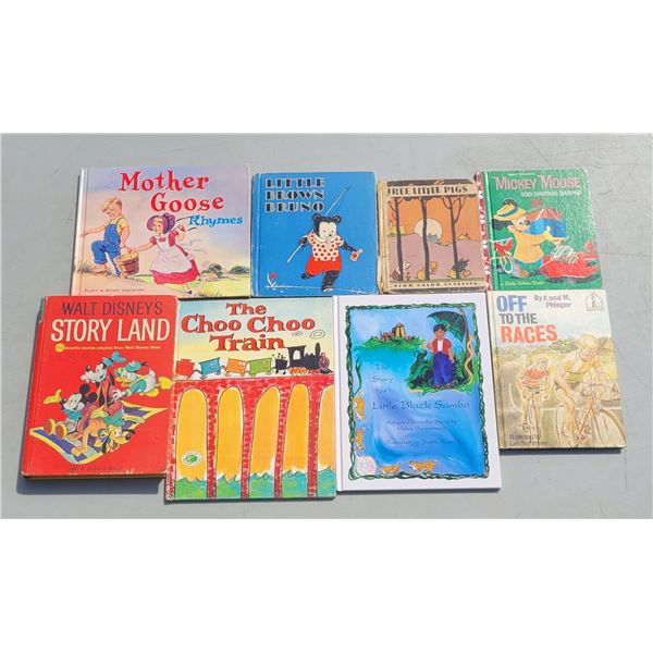 Lot of Vtg Children's Books - Golden Mickey Mouse +