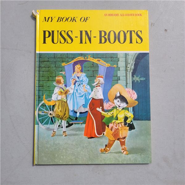 1963 My Book of Puss-In-Boots Story Book