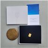 Image 1 : Antique Vintage Powder Press Compact Mirror Monogram + NAIT Pin