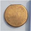 Image 4 : Antique Vintage Powder Press Compact Mirror Monogram + NAIT Pin