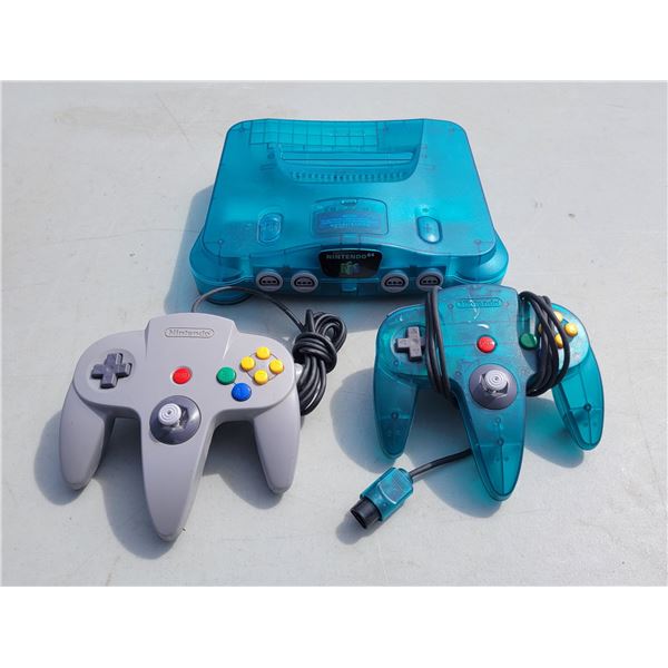 Original Nintendo 64 with 2 Controllers, No Cords