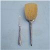 Image 2 : Birks Sterling Silver Monogram Hair Brush & Monogram Nail File