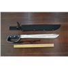 Image 1 : 24.75" RUBBER GRIP MACHETE