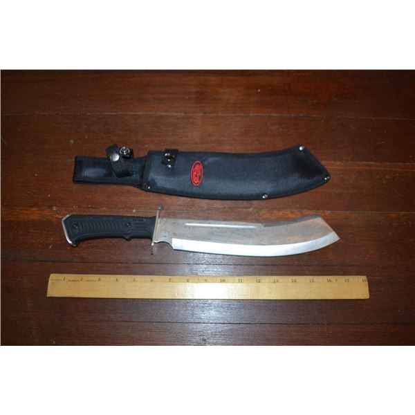 16.25" MOUNTAIN MACHETE SILVER BLADE