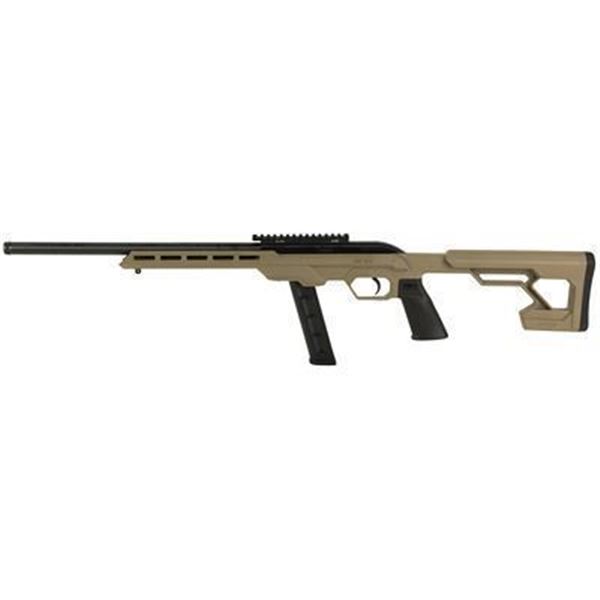 SAV 64 PRECISION 22LR 16.5" 20RD FDE