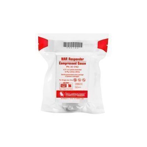 NAR RESPONDER COMPRESSED GAUZE