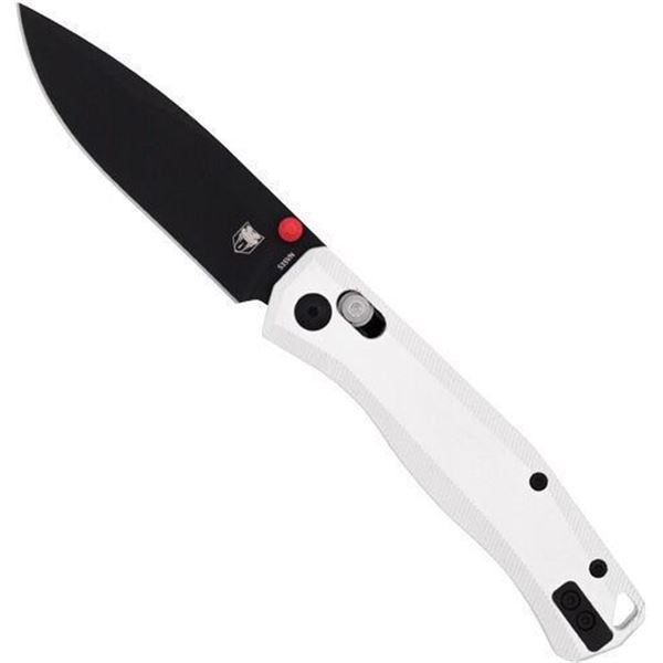 COBRATEC REGENT BAR LOCK FLDR 3.25" SILVER/BLACK S35VN BLADE