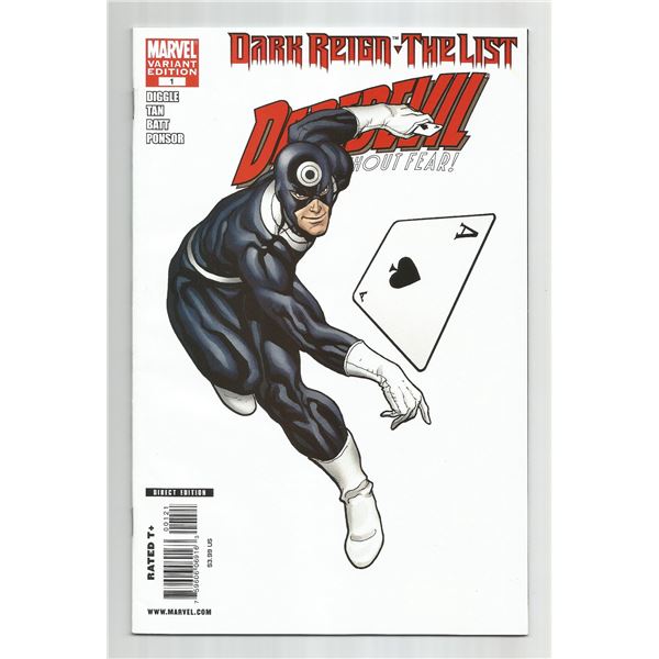 Marvel comics Daredevil Dark Reign The List (2009)