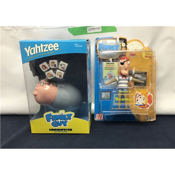 Mezco "Family Guy"  Seamus & Hindenpeter Yahtzee 2000