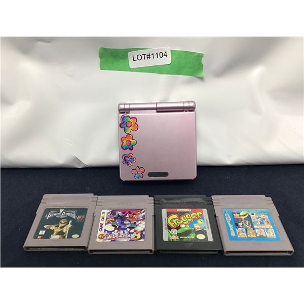 Nintendo Gameboy Advanced & Games
