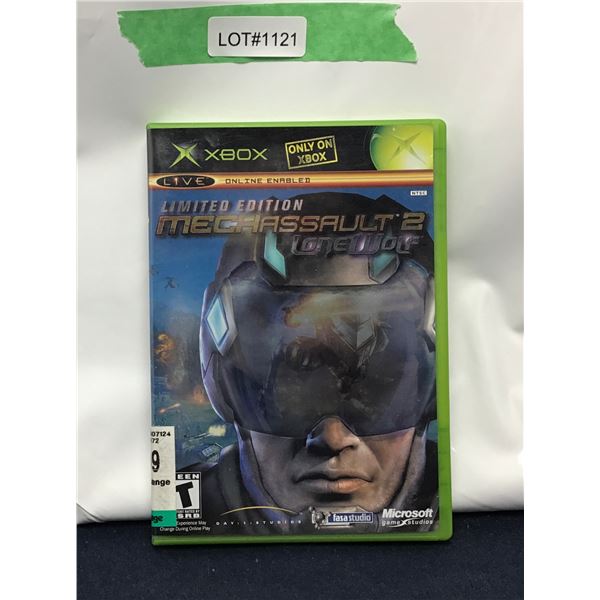 XBox Games Limited Edition Mechassault 2