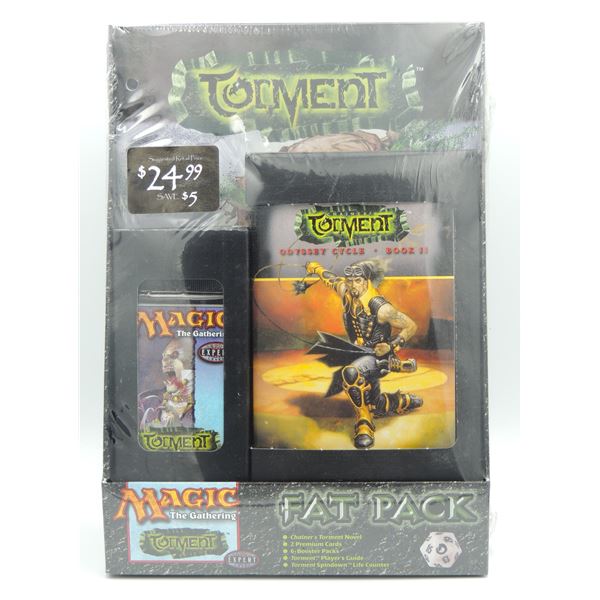 #9 SEALED MAGIC THE GATHERING 2002 PACK TORMENT