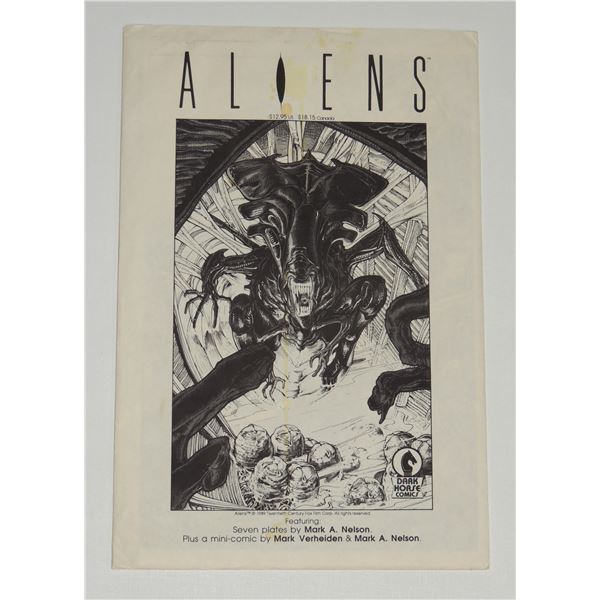 #24 DARK HORSE COMICS ALIENS SEVEN PRINT SET 1989